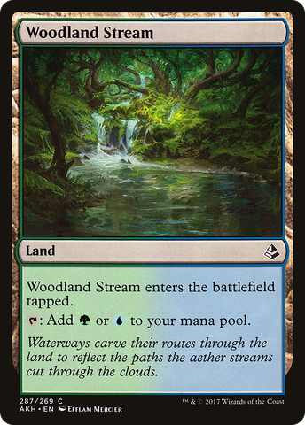 {C} Woodland Stream [Amonkhet][AKH 287]