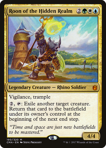 {R} Roon of the Hidden Realm [Commander Anthology][CMA 190]