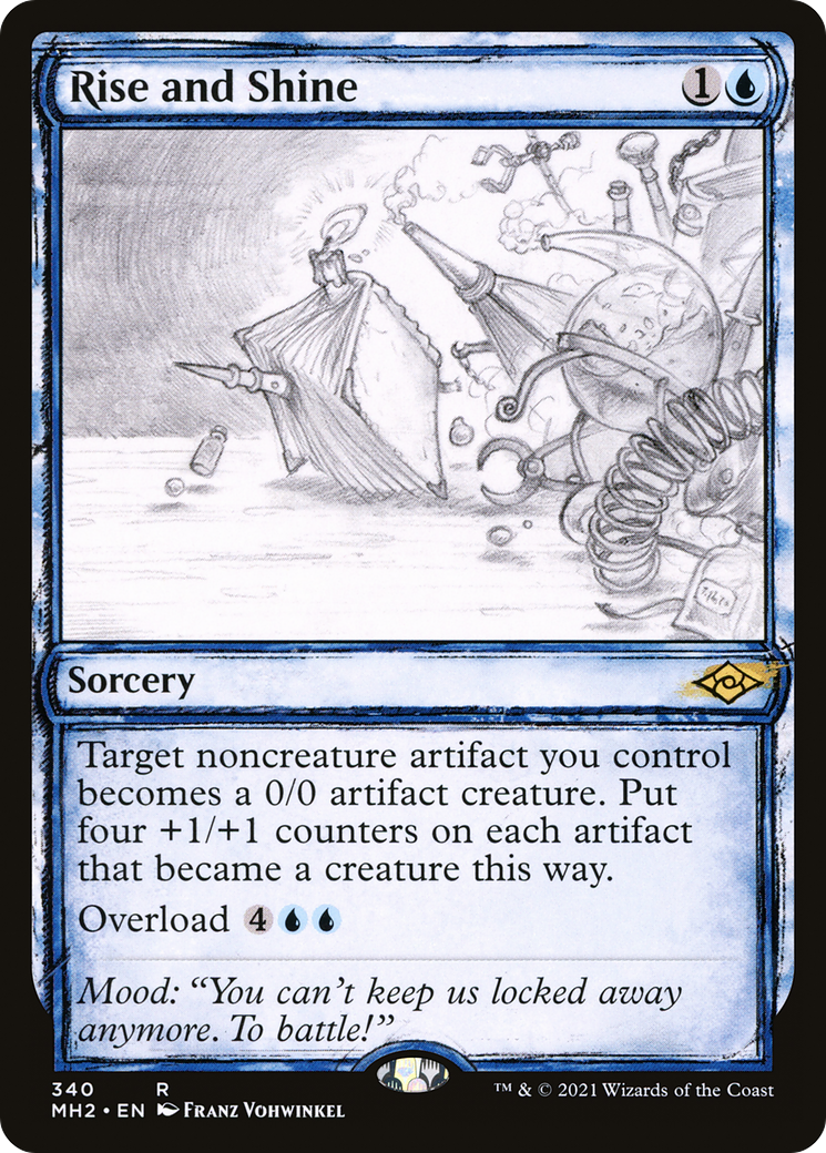 {R} Rise and Shine (Showcase): (Showcase) [Modern Horizons 2] [MH2 340]