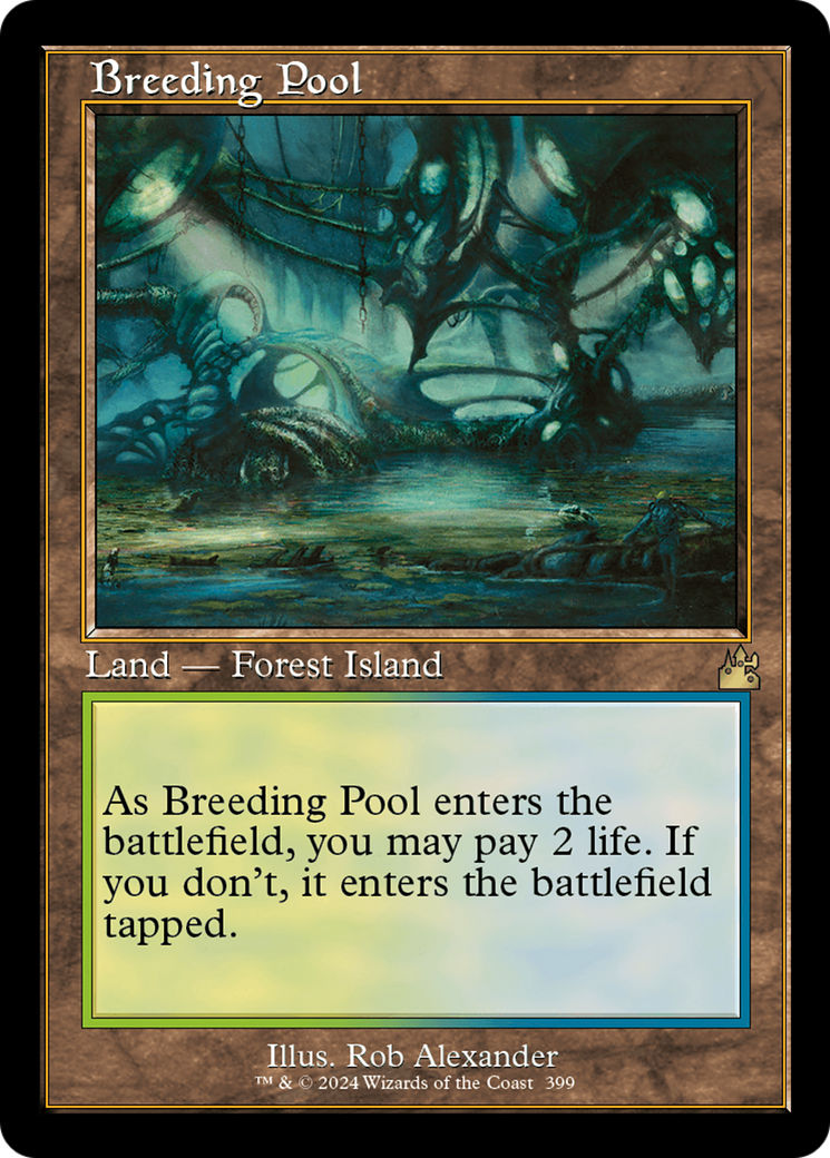 {R} Breeding Pool (Retro) [Ravnica Remastered][RVR 399]