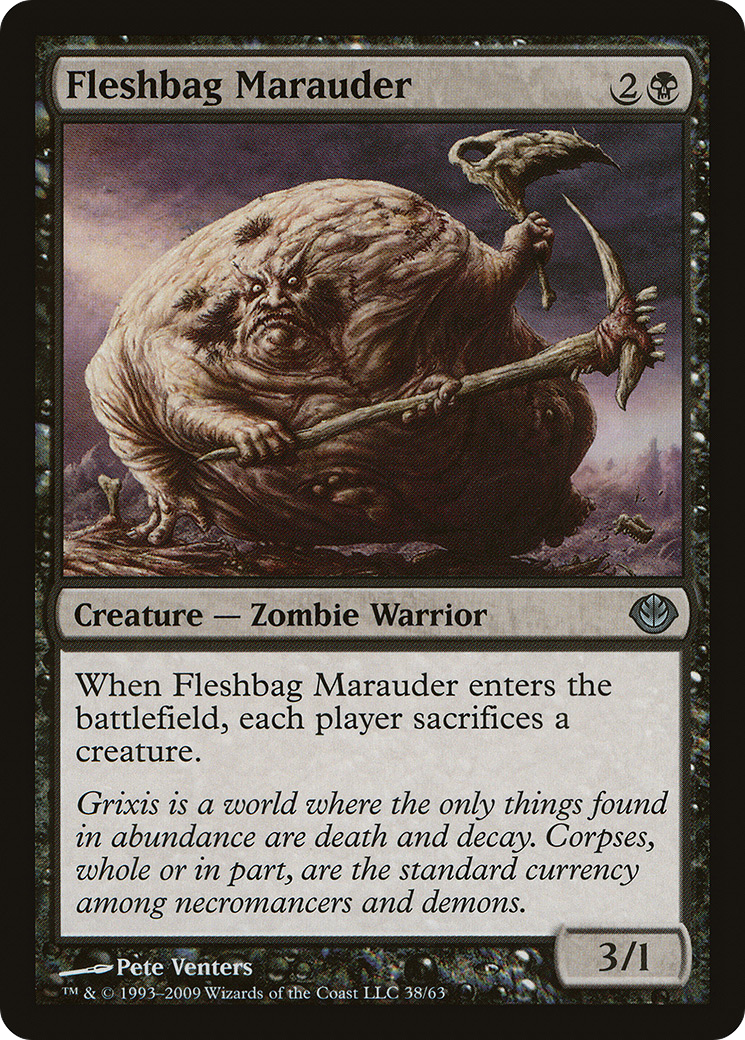 {C} Fleshbag Marauder [Duel Decks: Garruk vs. Liliana][DDD 038]