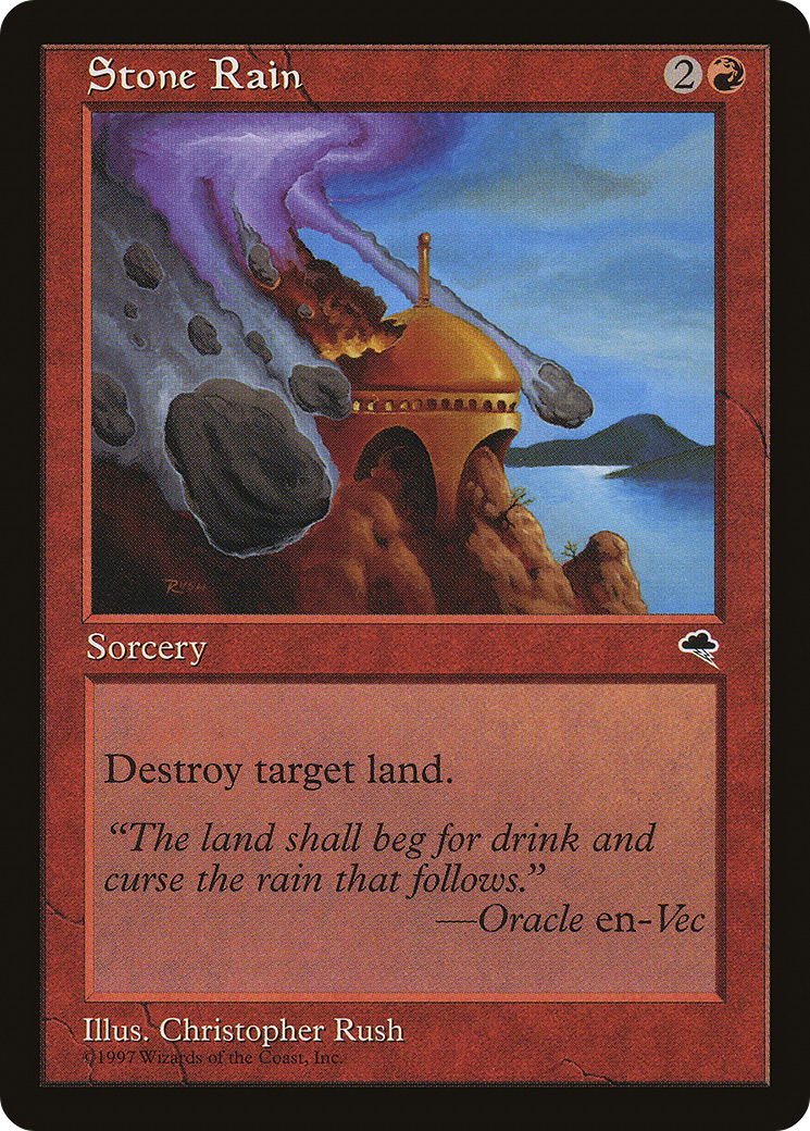 {C} Stone Rain [Tempest][TMP 206]