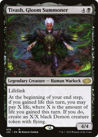 {R} Tivash, Gloom Summoner [Jumpstart 2022][J22 476]