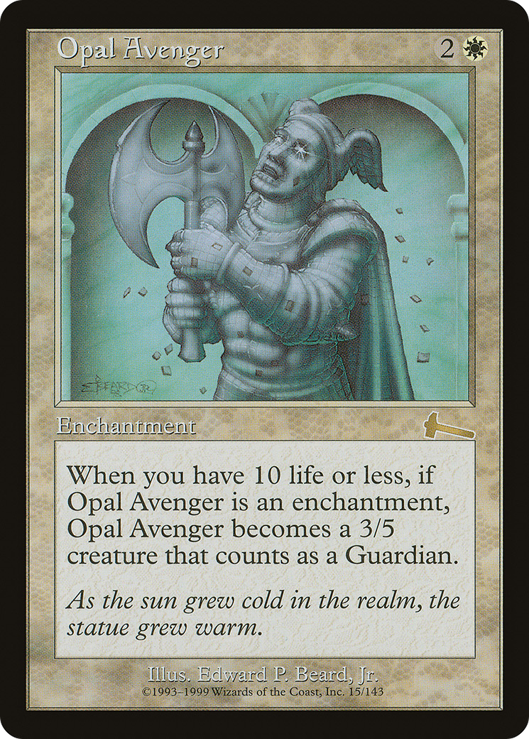 {R} Opal Avenger [Urza's Legacy][ULG 015]