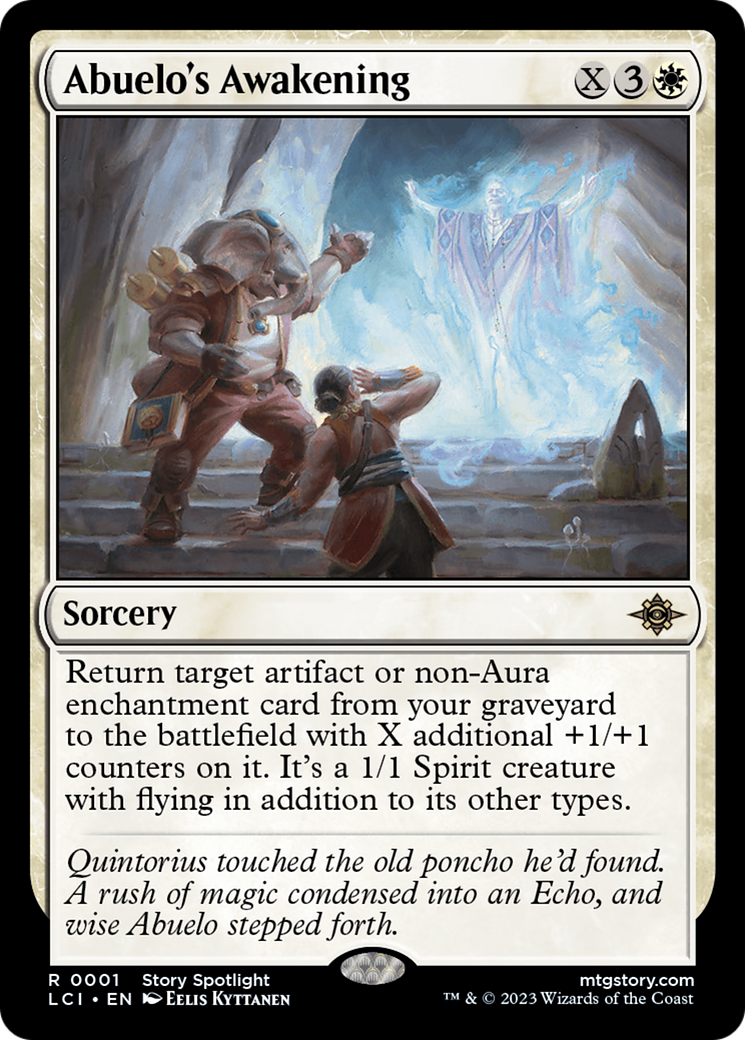 {@R} Abuelo's Awakening [The Lost Caverns of Ixalan][LCI 001]