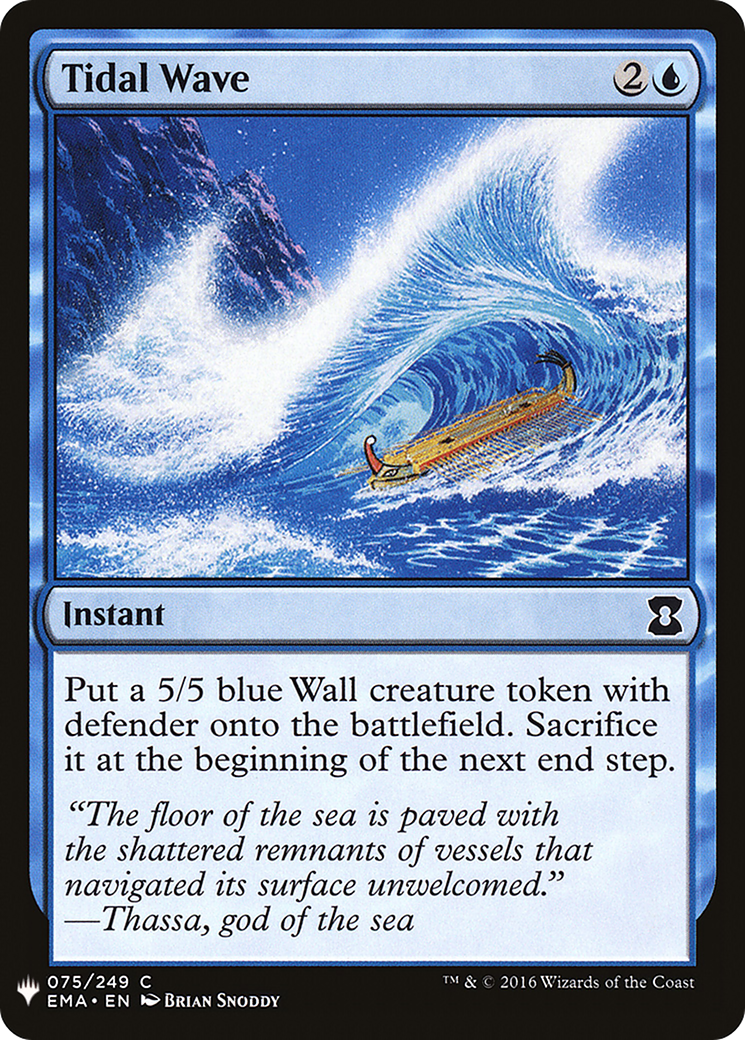 {C} Tidal Wave [Mystery Booster][LS EMA 075]
