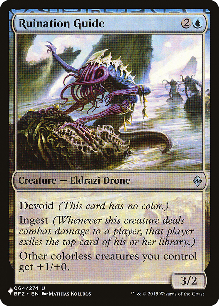 Ruination Guide [LIST 064/274] : (devoid)