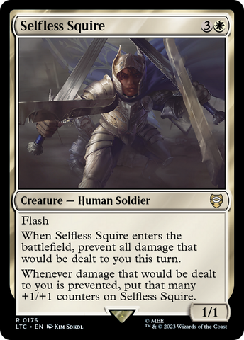 {R} Selfless Squire [The Lord of the Rings: Tales of Middle-Earth Commander][LTC 176]