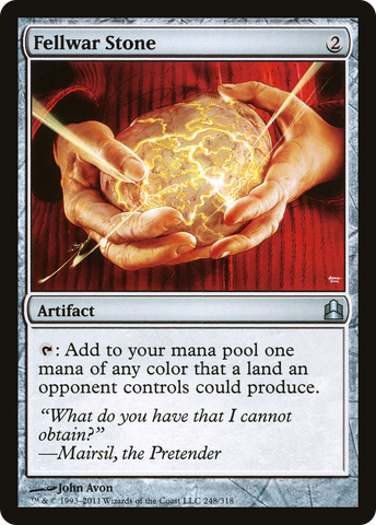 {C} Fellwar Stone [Commander 2011][CMD 248]