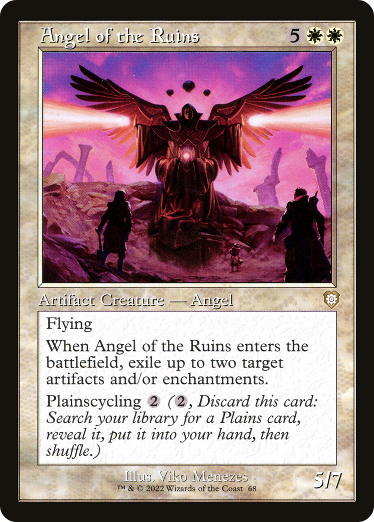 {R} Angel of the Ruins (Retro) [The Brothers' War Commander][BRC 068]