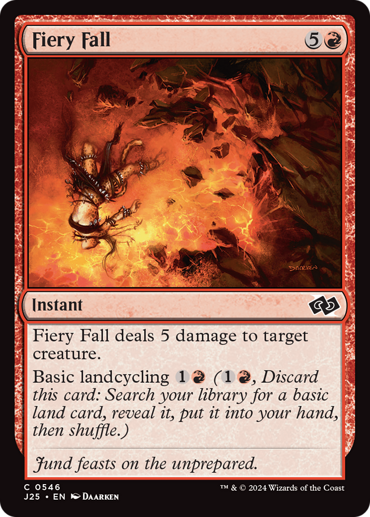 {C} Fiery Fall [Foundations Jumpstart][J25 546]