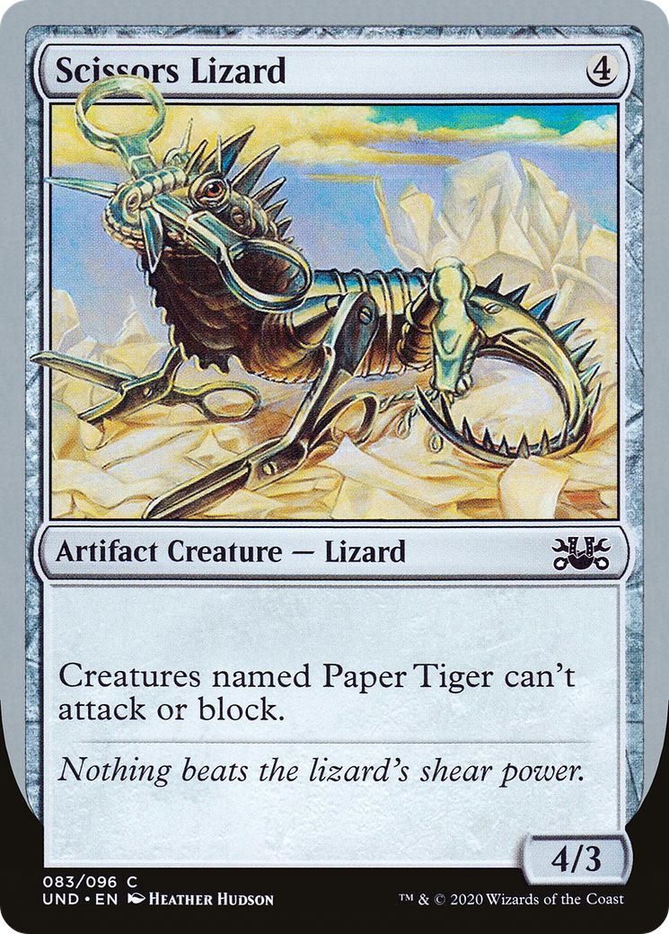 {C} Scissors Lizard [Unsanctioned][UND 083]