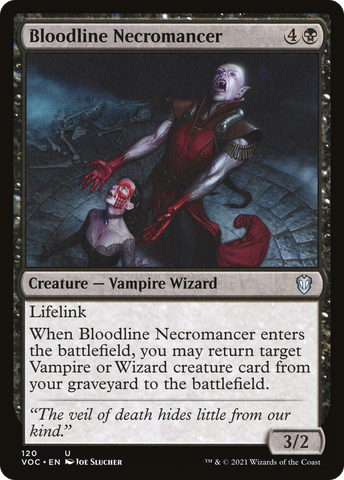 {C} Bloodline Necromancer [Innistrad: Crimson Vow Commander][VOC 120]
