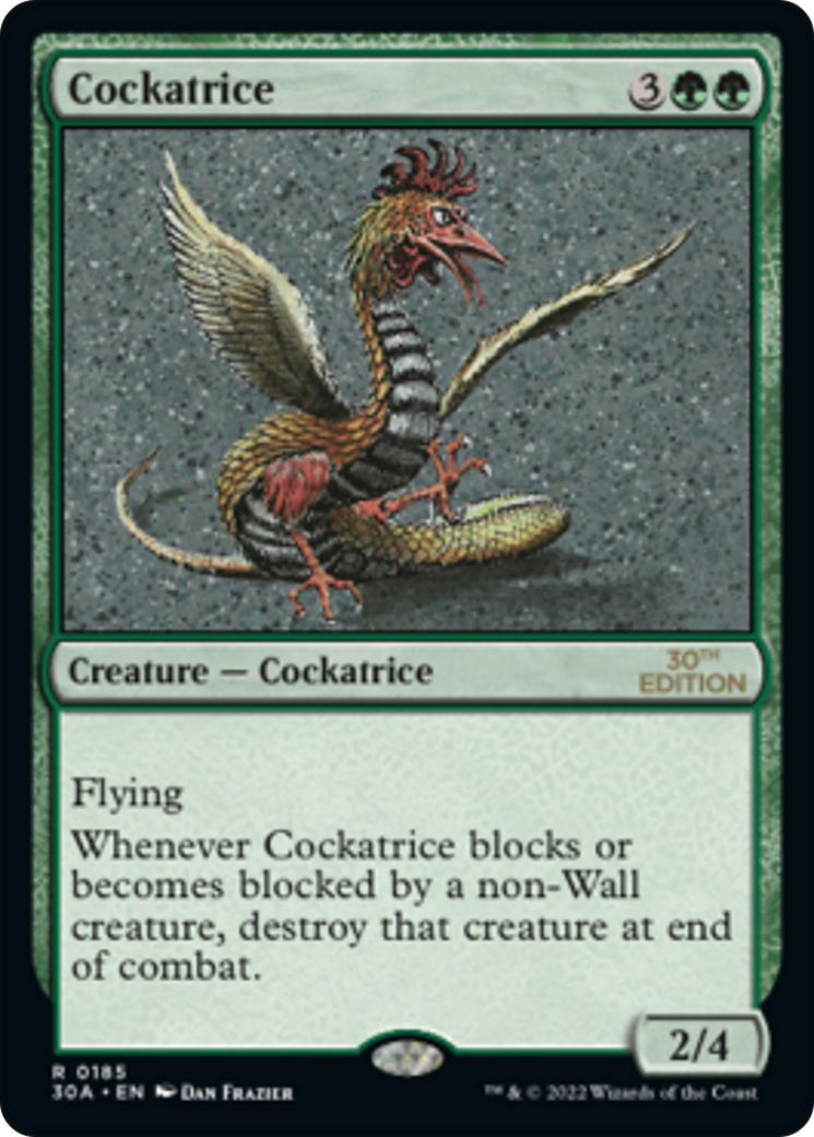 {R} Cockatrice [30th Anniversary Edition][30A 185]