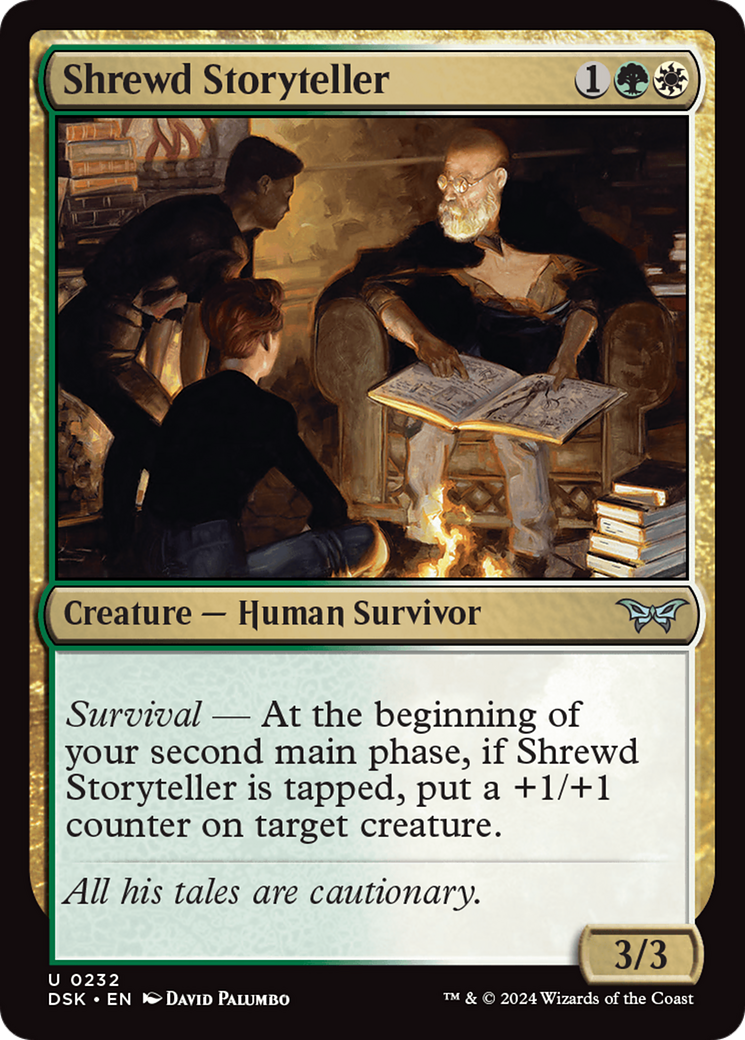 {@C} Shrewd Storyteller [Duskmourn: House of Horror][DSK 232]