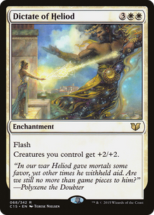 {R} Dictate of Heliod [Commander 2015][C15 068]