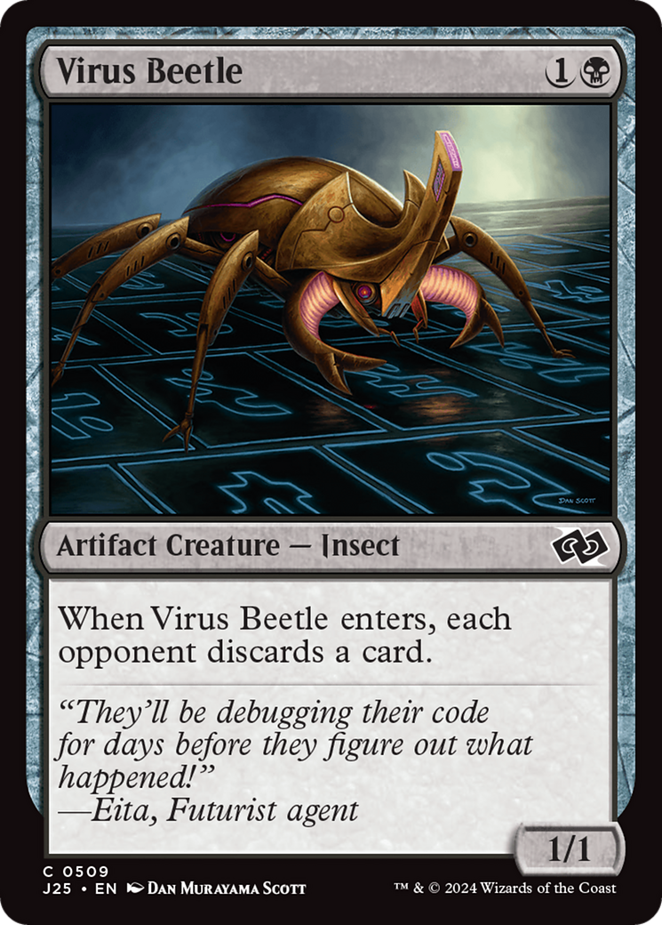 {C} Virus Beetle [Foundations Jumpstart][J25 509]