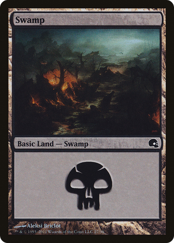 {B}[PD3 027] Swamp (27) [Premium Deck Series: Graveborn]