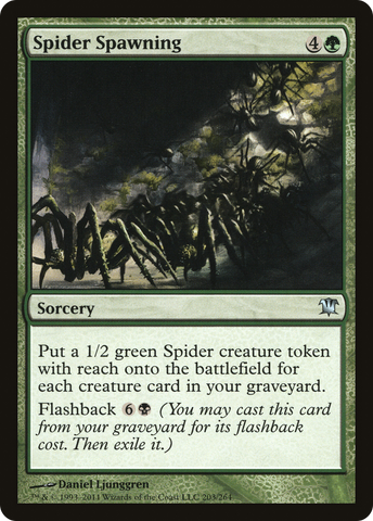 {C} Spider Spawning [Innistrad][ISD 203]