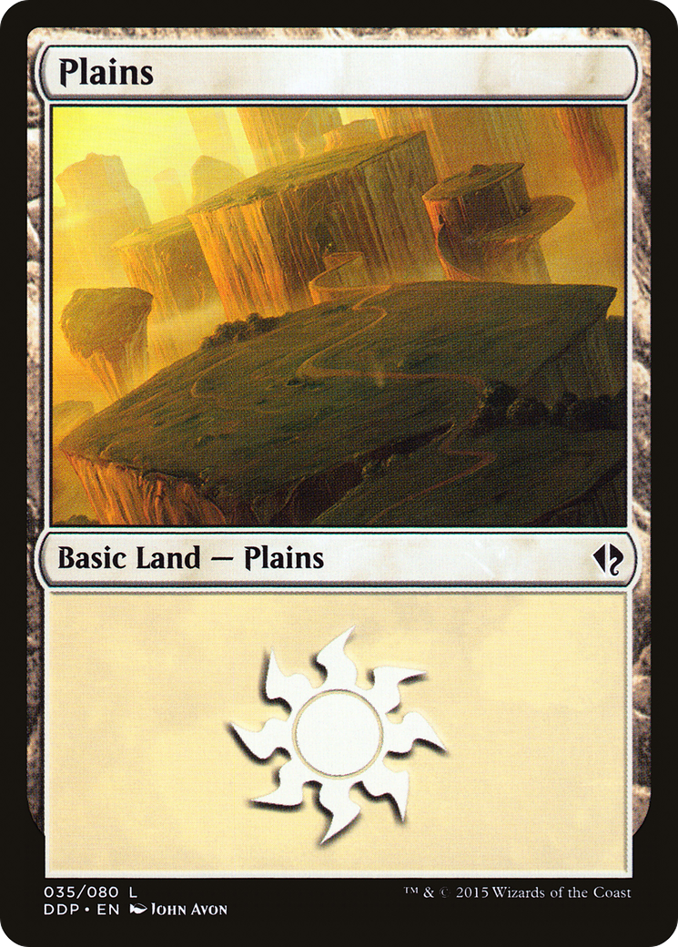 {B}[DDP 035] Plains (35) [Duel Decks: Zendikar vs. Eldrazi]