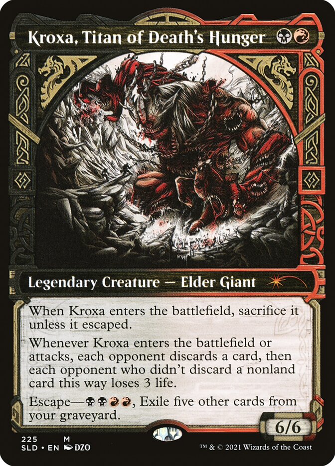 {R} Kroxa, Titan of Death's Hunger [Secret Lair Drop Series][SLD 225]