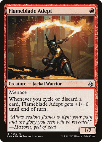 {C} Flameblade Adept [Amonkhet][AKH 131]