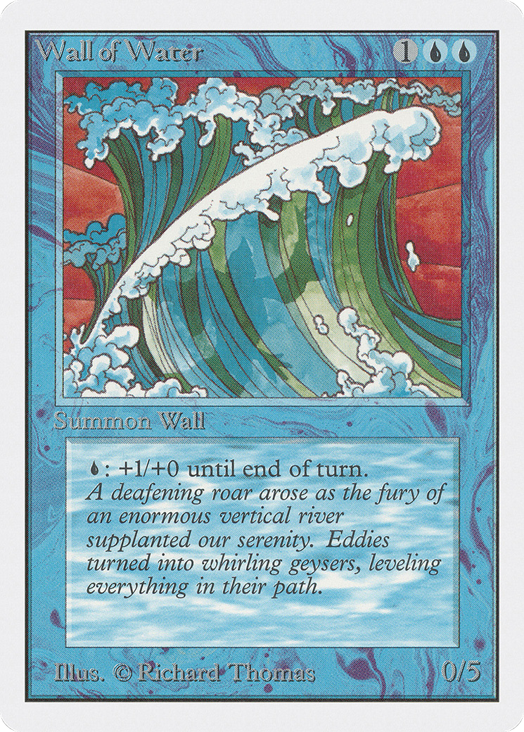 {C} Wall of Water [Unlimited Edition][2ED 091]