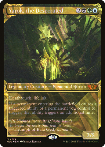 {R} Yarok, the Desecrated (Halo Foil) [Multiverse Legends][MUL 193]