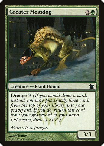 {C} Greater Mossdog [Modern Masters][MMA 146]