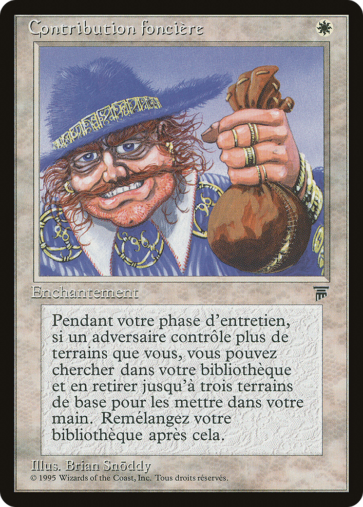 {C} Land Tax (French) - "Contribution fonciere" [Renaissance][REN 013]