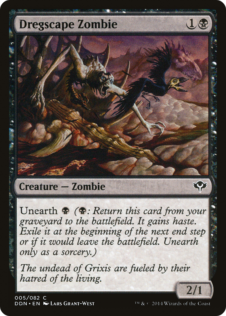{C} Dregscape Zombie [Duel Decks: Speed vs. Cunning][DDN 005]