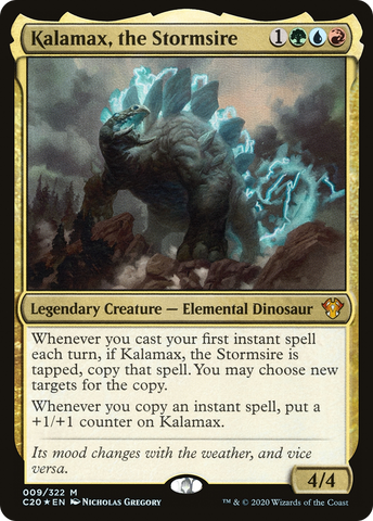 {R} Kalamax, the Stormsire [Commander 2020][C20 009]