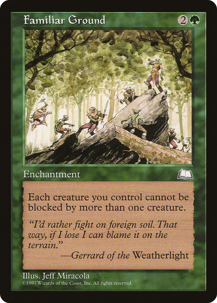 {C} Familiar Ground [Weatherlight][WTH 127]