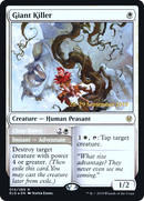 {R} Giant Killer // Chop Down [Throne of Eldraine Prerelease Promos][PR ELD 014]
