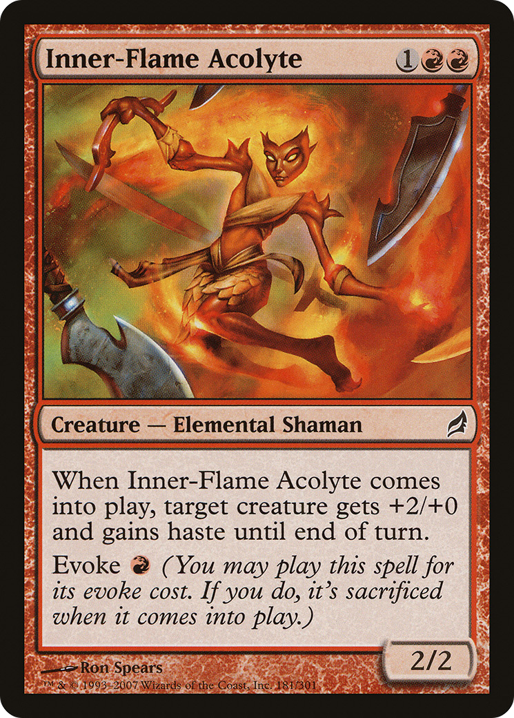 {C} Inner-Flame Acolyte [Lorwyn][LRW 181]