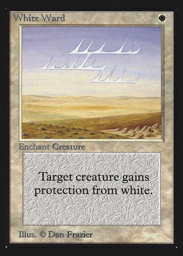 {C} White Ward [International CollectorsÃ¢Â€Â™ Edition][GB CEI 045]