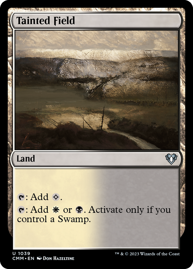 {C} Tainted Field [Commander Masters][CMM 1039]