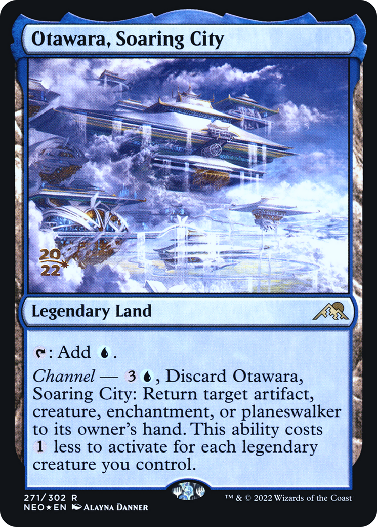 {R} Otawara, Soaring City [Kamigawa: Neon Dynasty Prerelease Promos][PR NEO 271]