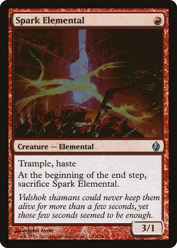 {C} Spark Elemental [Premium Deck Series: Fire and Lightning][PD2 004]