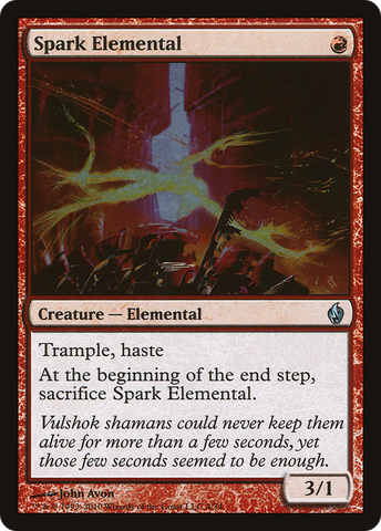 {C} Spark Elemental [Premium Deck Series: Fire and Lightning][PD2 004]