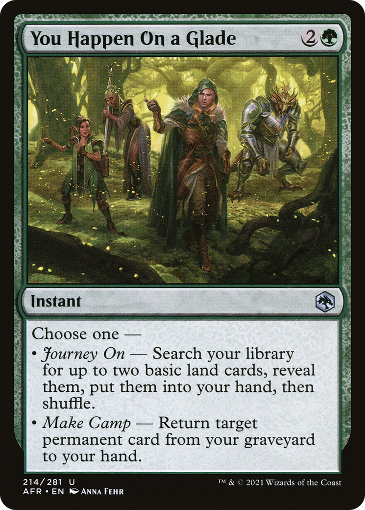 {C} You Happen On a Glade [Dungeons & Dragons: Adventures in the Forgotten Realms][AFR 214]