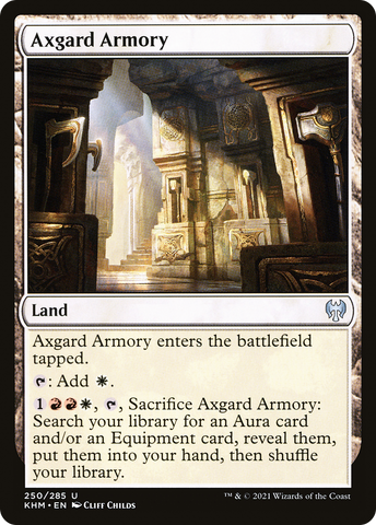 {C} Axgard Armory [Kaldheim][KHM 250]