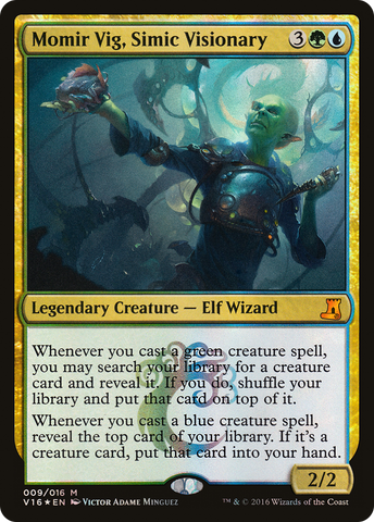 {R} Momir Vig, Simic Visionary [From the Vault: Lore][V16 009]
