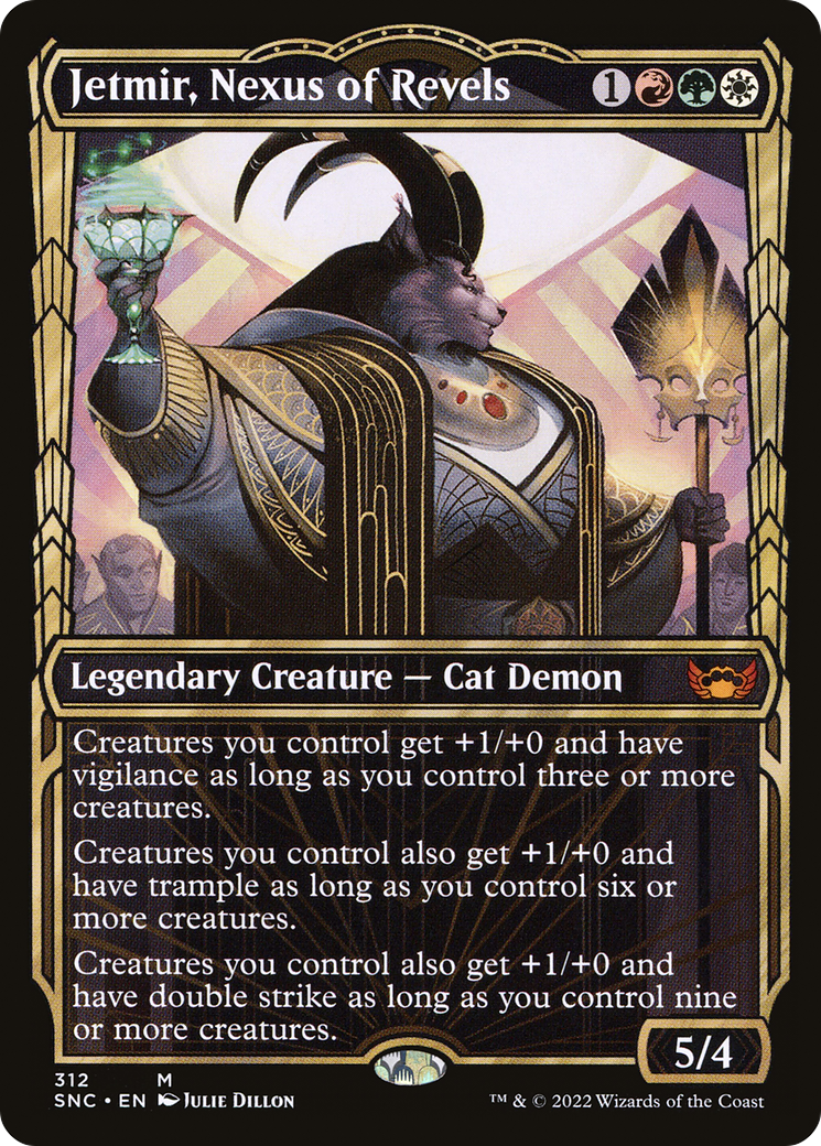 {R} Jetmir, Nexus of Revels (Showcase Golden Age) [Streets of New Capenna][SNC 312]