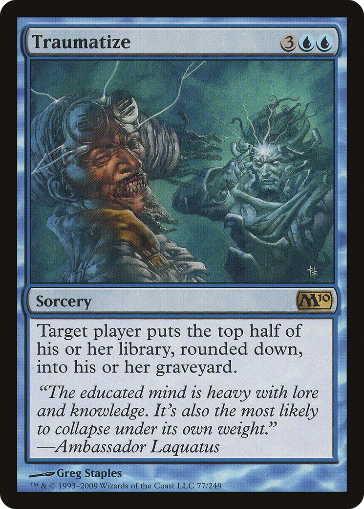 {R} Traumatize [Magic 2010][M10 077] - Misty Mountain Games
