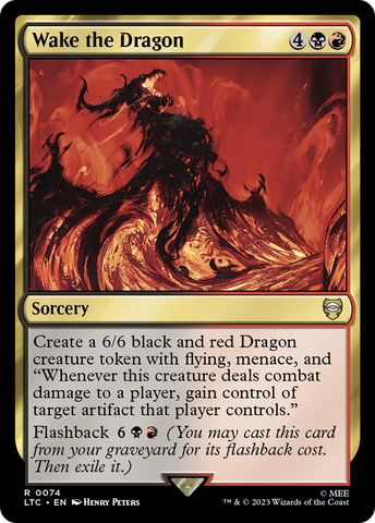 {R} Wake the Dragon [The Lord of the Rings: Tales of Middle-Earth Commander][LTC 074]