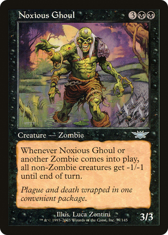 {C} Noxious Ghoul [Legions][LGN 077]