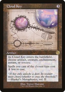 {R} Cloud Key (Retro Schematic) [The Brothers' War Retro Artifacts][BRR 075]