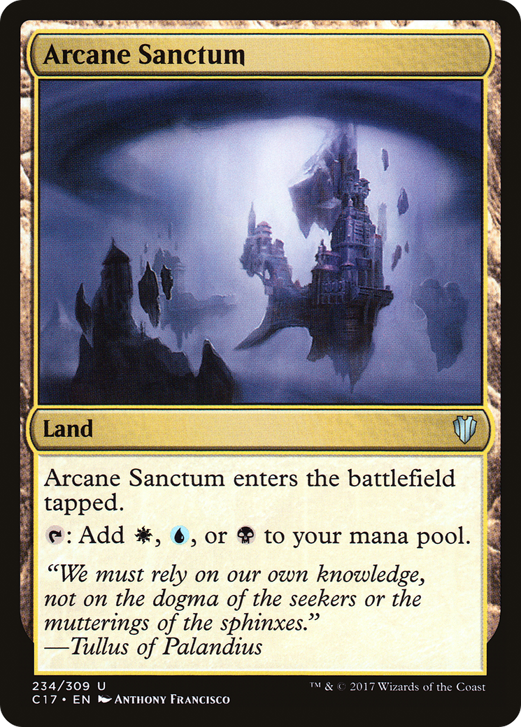 {C} Arcane Sanctum [Commander 2017][C17 234]