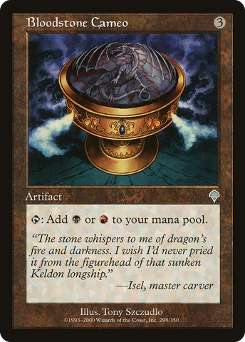 {C} Bloodstone Cameo [Invasion][INV 298]